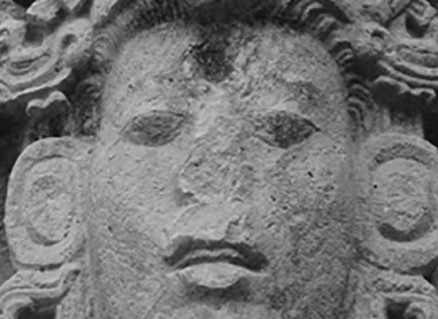 Copan, Honduras Maya Stela "A"